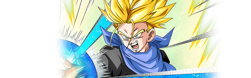 Sharp Intellect Super Saiyan Trunks GT