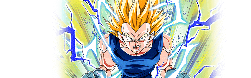 Desperate Final Battle Super Saiyan 2 Vegeta (Angel)