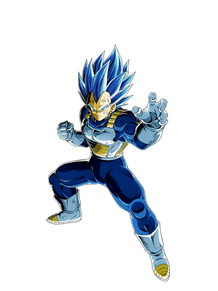 True Warrior Race Super Saiyan God SS Evolved Vegeta