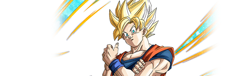 Super Saiyan Blue Goku (Dokkan Battle Card Render) by