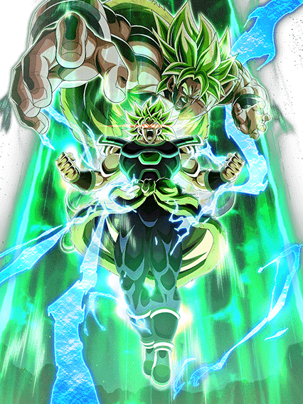 The Great Explosion of Heightened Fighting Spirit Super Saiyan Broly