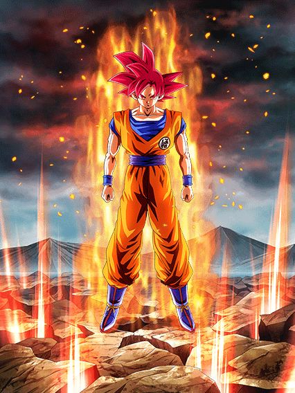 Boiling Power] Super Saiyan 3 Goku This is Super Saiyan 3!